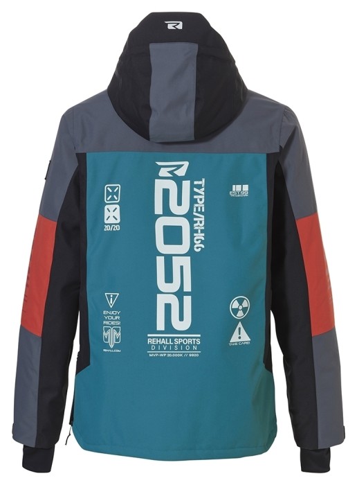 Куртка Rehall Dennis 2024 teal green
