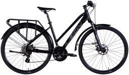 Велосипед AL 28" Leon TG 80 WOMAN DD CS рама-18" чорний 2025 Велосипед AL 28" Leon TG 80 WOMAN DD CS рама-18" чорний 2025