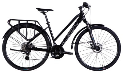 Велосипед AL 28&quot; Leon TG 80 WOMAN DD CS рама-18&quot; чорний 2025