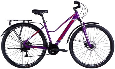 Велосипед AL 28" Discovery SYMBOL WOMAN DD CS рама-17,5" фиолетовый 2025