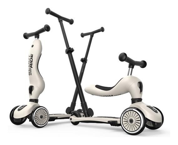 Самокат Scoot and Ride серии Highwaykick-1 Push and Go светло-серый, до 5 лет