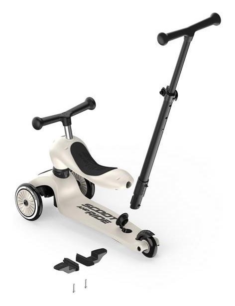 Самокат Scoot and Ride серии Highwaykick-1 Push and Go светло-серый, до 5 лет