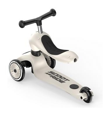 Самокат Scoot and Ride серии Highwaykick-1 Push and Go светло-серый, до 5 лет