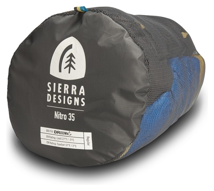 Спальник Sierra Designs Nitro 800F 35 Long, укр, укр