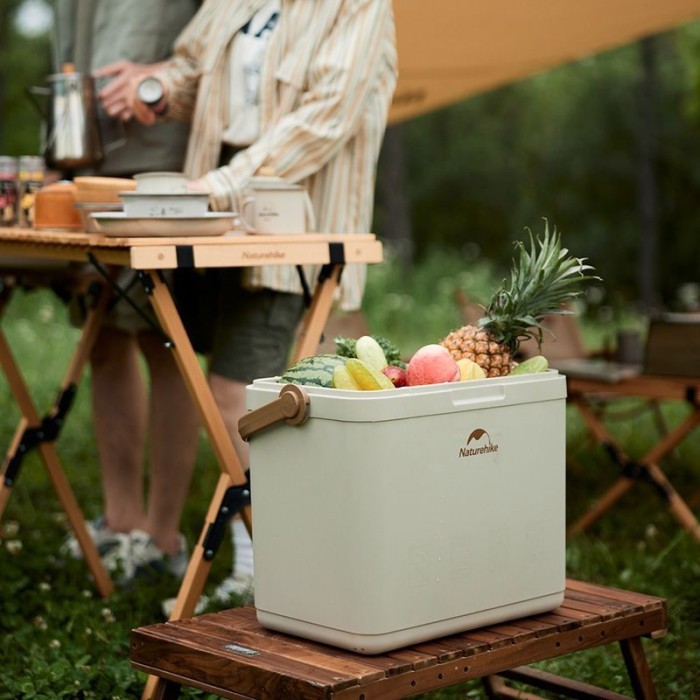 Туристичний холодильник Naturehike CNK2300BS011, 13 л, бежевий, укр, укр