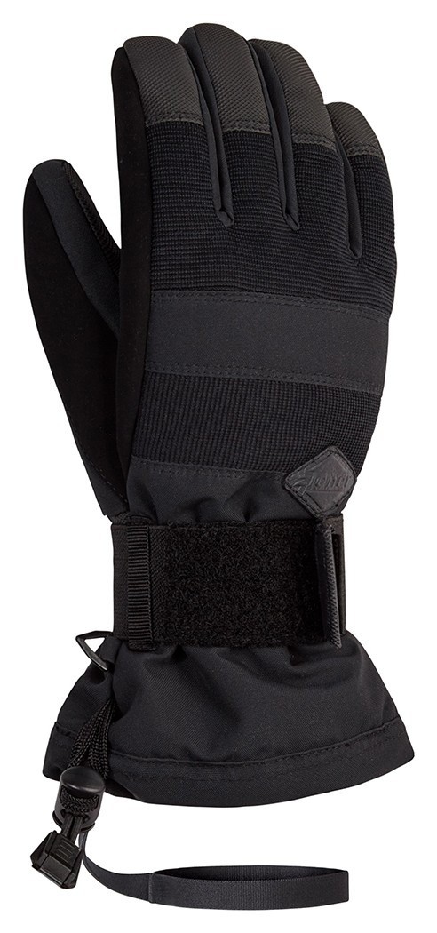 Ziener перчатки с защитой запястья Manu Jr black L