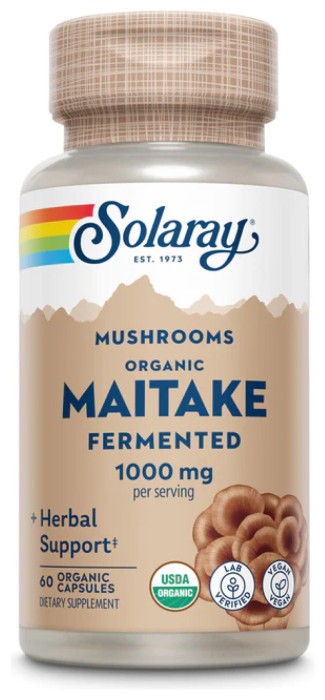 Org Grown Fermented Maitake 1000mg - 60 caps