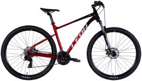 Велосипед AL 29" Leon TN 105 DD CS рама-19" черный с красным 2025