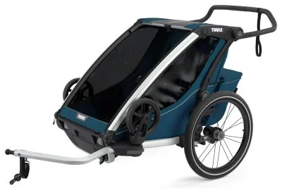 Коляска мультиспортивная Thule Chariot Cross2 2021 TH10202023 Majolica Blue
