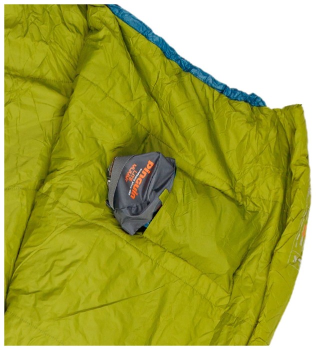 Спальный мешок Pinguin Lite Mummy (14/10°C), 195 см - Left Zip, Khaki (PNG 228342) 2020