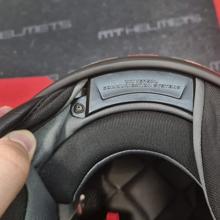 Мотошолом MT Jarama Baux E15 Matt Fluor Red S
