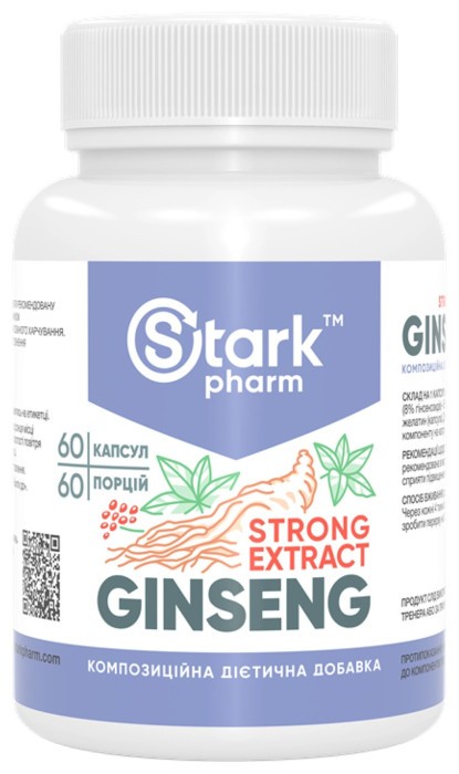 Ginseng Strong Extract - 60 caps (До 06.26)