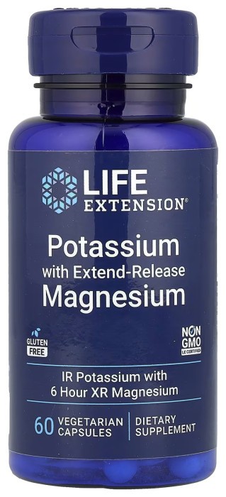 Potassium with Extend-Release Magnesium - 60 vcaps