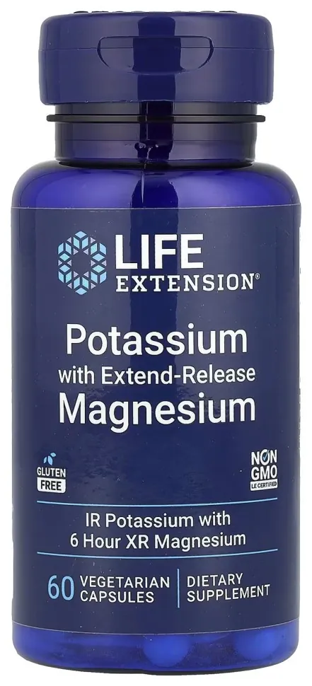 Potassium with Extend-Release Magnesium - 60 vcaps (DSN_2023-10-6815)