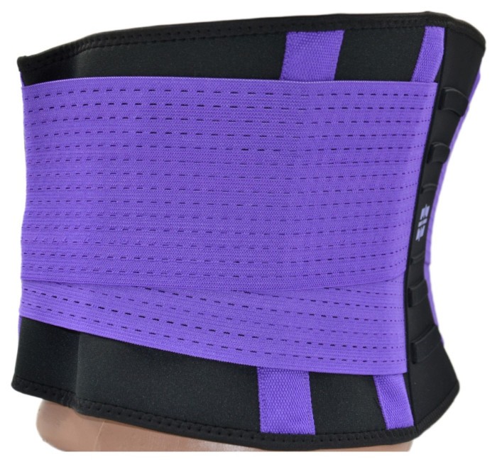 Пояс-корсет для підтримки спини Power System PS-6031 Waist Shaper Purple S/M