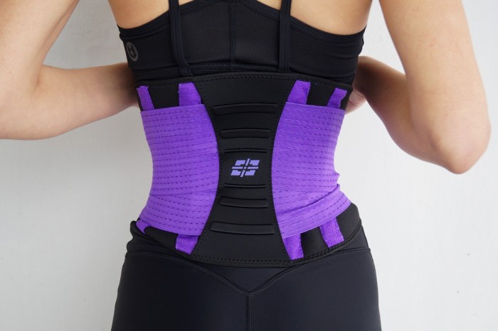 Пояс-корсет для підтримки спини Power System PS-6031 Waist Shaper Purple S/M