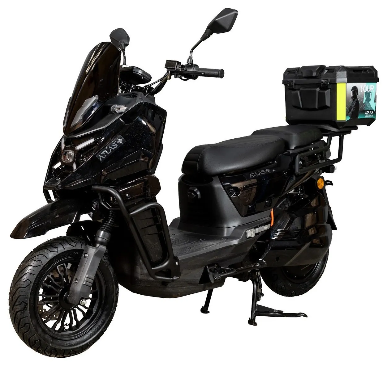 Електроскутер ATLAS Tour Box 2000W Black (TOK_3183)