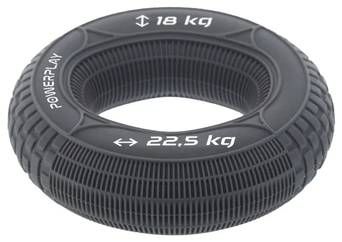 Эспандер кистевой силиконовый PowerPlay PP-4330 Hand Grip Loops Medium 18-22,5кг. Серый