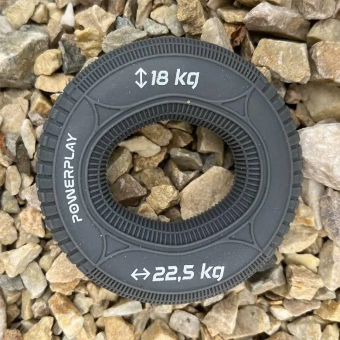 Эспандер кистевой силиконовый PowerPlay PP-4330 Hand Grip Loops Medium 18-22,5кг. Серый