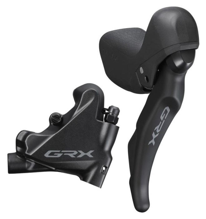 Моноблок правый Shimano ST-RX600-R GRX, Dual Control, 11 шв. + калипер Shimano BR-RX400 (ОЭМ, без упаковки)