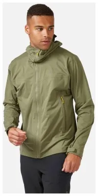 Мембранна куртка чоловіча Rab Kinetic 2.0 Jacket, Light Khaki