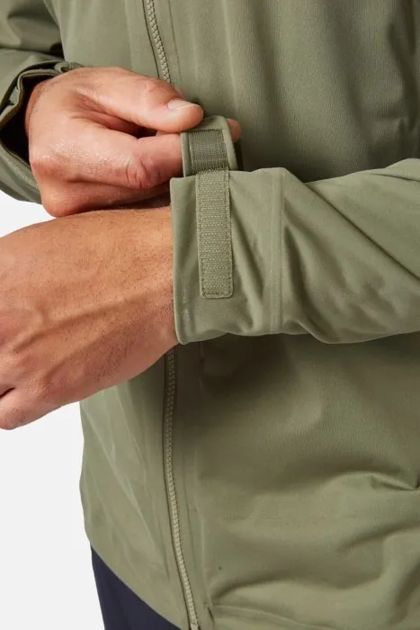 Мембранна куртка чоловіча Rab Kinetic 2.0 Jacket, Light Khaki