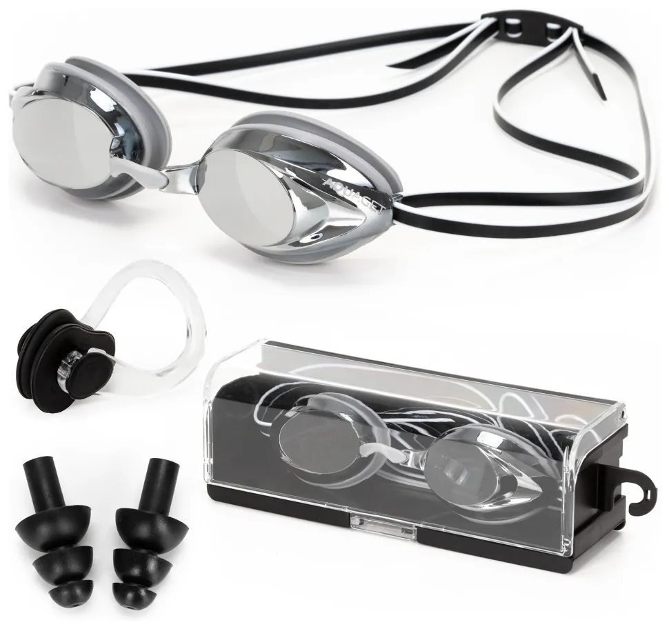 Окуляри для плавання Aquaget AQ0017 Black (LFAQ0017)