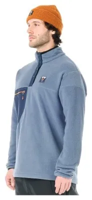 Picture Organic реглан флисовый Arcca 1/4 vintage indigo L