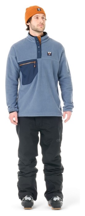 Picture Organic реглан флисовый Arcca 1/4 vintage indigo L