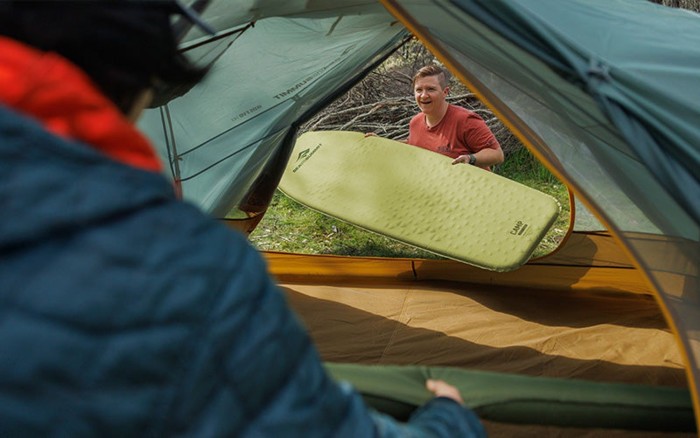 Самонадувающийся коврик Sea to Summit Camp Self Inflating Mat, Woodbine, Regular 4x183x56см