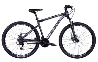 Велосипед 29" Discovery TREK 2024 (серо-красный (м))