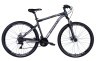 Велосипед 29" Discovery TREK 2024 (сіро-червоний (м)), укр