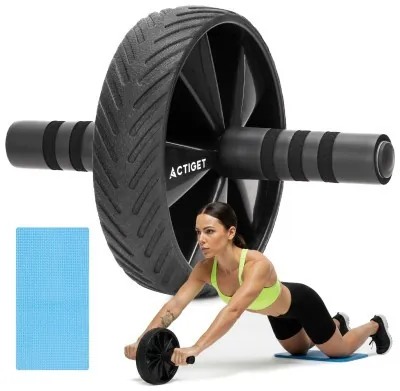 Ролик (гімнастичне колесо) для преса Actiget Ab Wheel ACT0110 Black