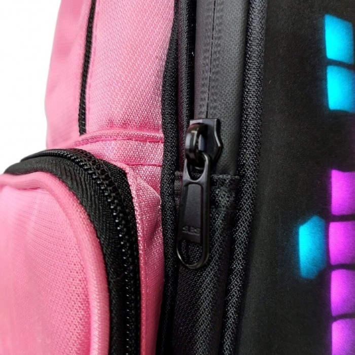 Рюкзак Sobi Pixel Kids SB9701 Pink із LED екраном, укр, укр