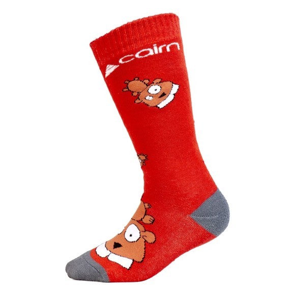 Шкарпетки Cairn Duo Pack Spirit Jr red marmot