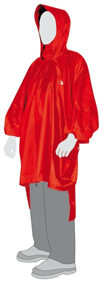 Дощовик-пончо Tatonka Poncho 2 M-L, Red (SHM_TAT 2800.015)