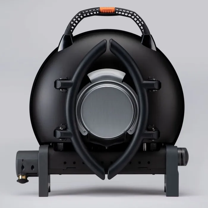 Портативний переносний газовий гриль O-GRILL 600T, срібло