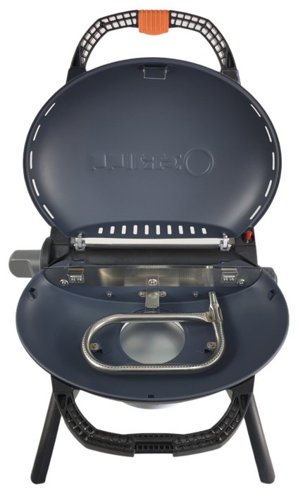 Портативний переносний газовий гриль O-GRILL 600T, срібло