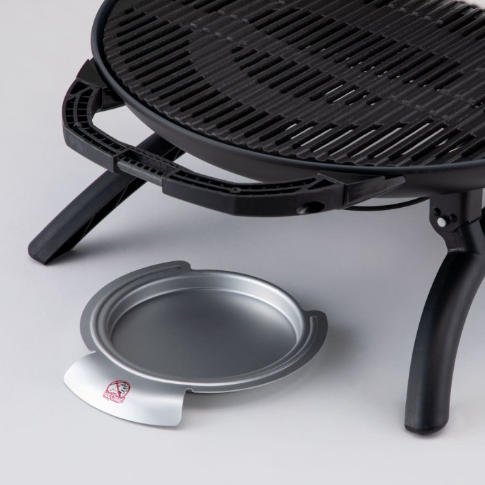 Портативний переносний газовий гриль O-GRILL 600T, срібло