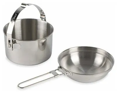 Казанок з кришкою Tatonka Kettle 1.0, Silver