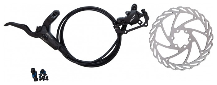 Тормоз диск. задн. гидравл. NUTT Y-2 R1500 с ротором 160мм с адаптером