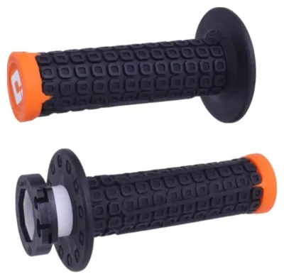 Мото грипсы NOMAD V2 Lock-On Off-Road Grip Black/Orange