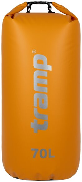Гермомішок TRAMP PVC 70, помаранчевий, укр