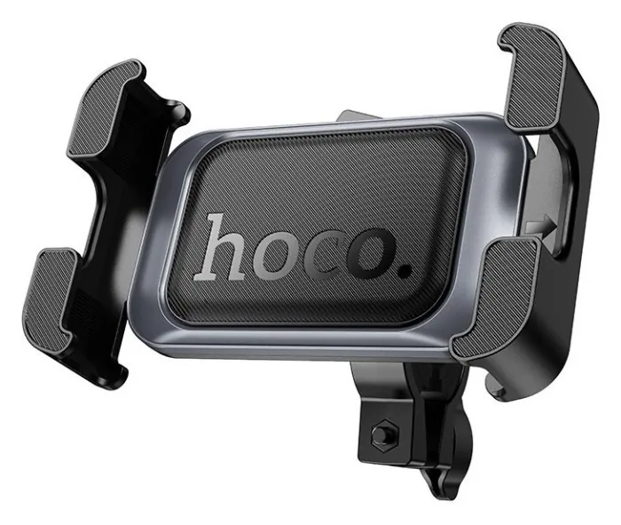 Вело/Мото тримач для телефона HOCO H82 Vista bicycle Motorcycle Universal holder Black Metal Gray