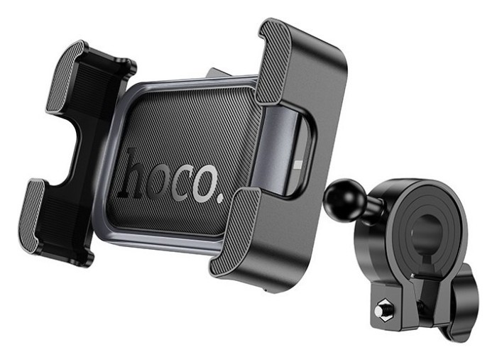 Вело/Мото тримач для телефона HOCO H82 Vista bicycle Motorcycle Universal holder Black Metal Gray