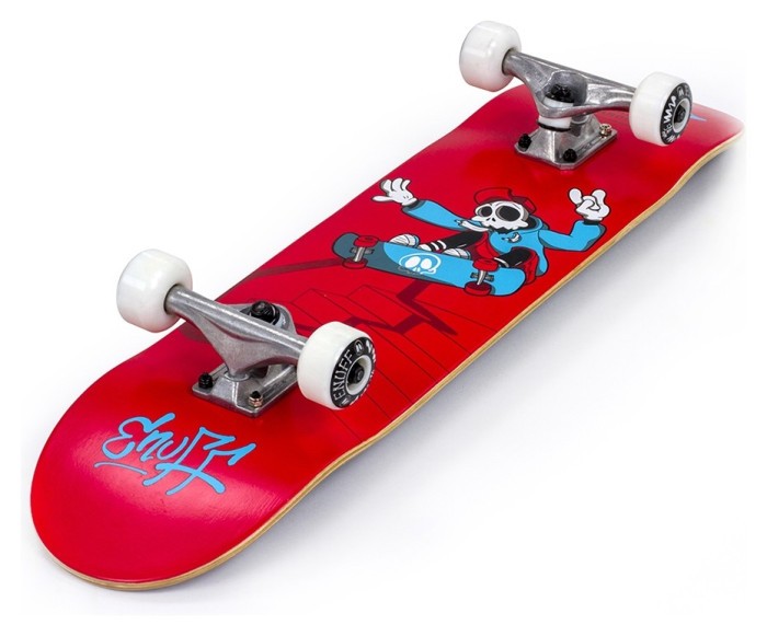 Скейтборд Enuff Skully красный