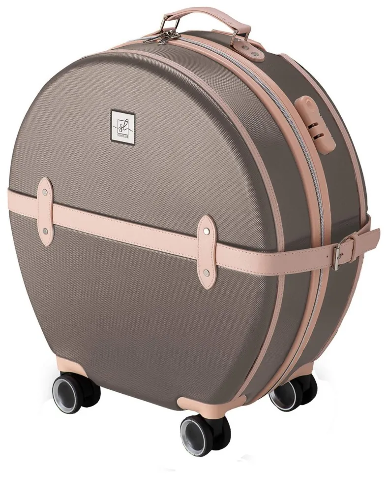 Валіза Semi Line 20" (S) Brown/Pink Cream (T5673-2) (DSM_DAS302678)