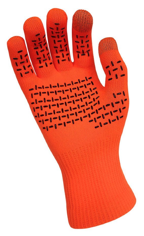 Рукавички водонепроникні Dexshell ThermFit Gloves, p-p S, помаранчеві, укр, укр