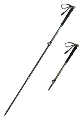 Трекінгові телескопічні палиці 2шт Naturehike CNK2550DS010 Sunlit Terk Base, 60-135 см, зелена