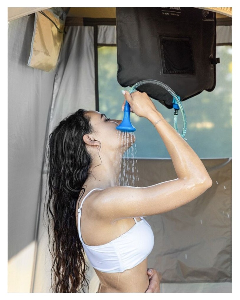 Душовий намет Naturehike NH21ZP005, коричневий